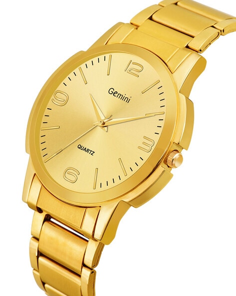 Titan Black & Gold Round Shape Men Watch - 1805KM03 Helios Watch Store-sonthuy.vn