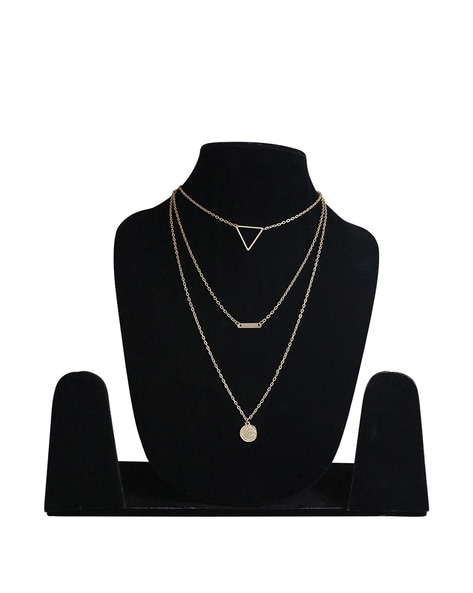 Buy Gold-Toned Necklaces & Pendants for Women by The Pari Online