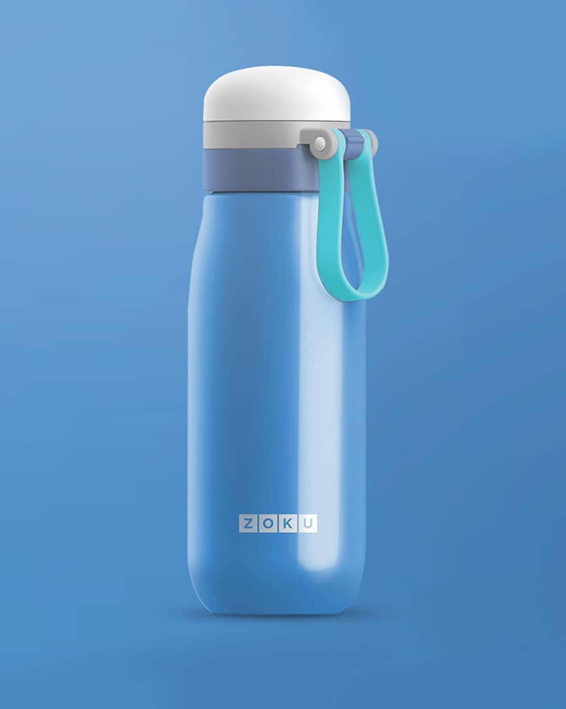 Zoku Ultralight Stainless Steel Bottle Blue