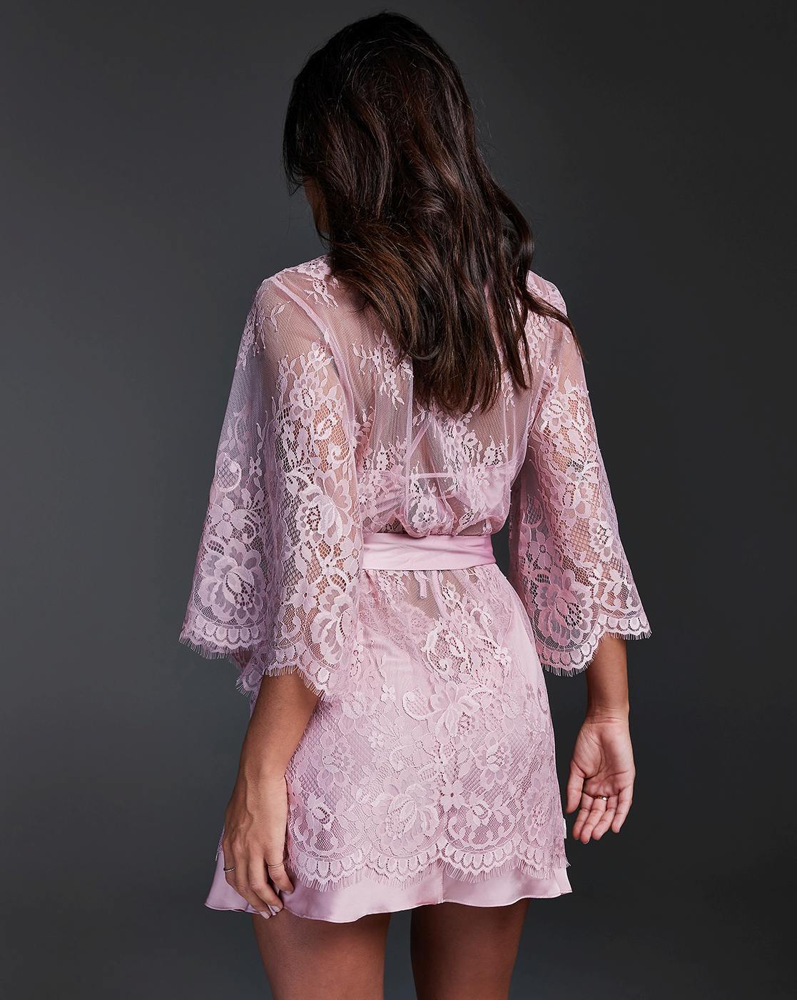 Mesh Lace Chiffon Kimono for €9 - All Nightwear - Hunkemöller