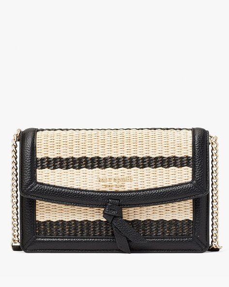 Kate spade black and tan crossbody hot sale