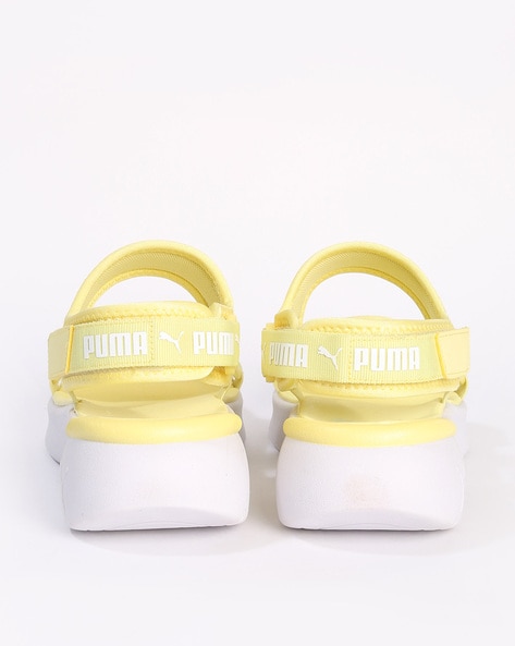 Buy Yellow Sports Sandals for Women by Puma Online Ajio