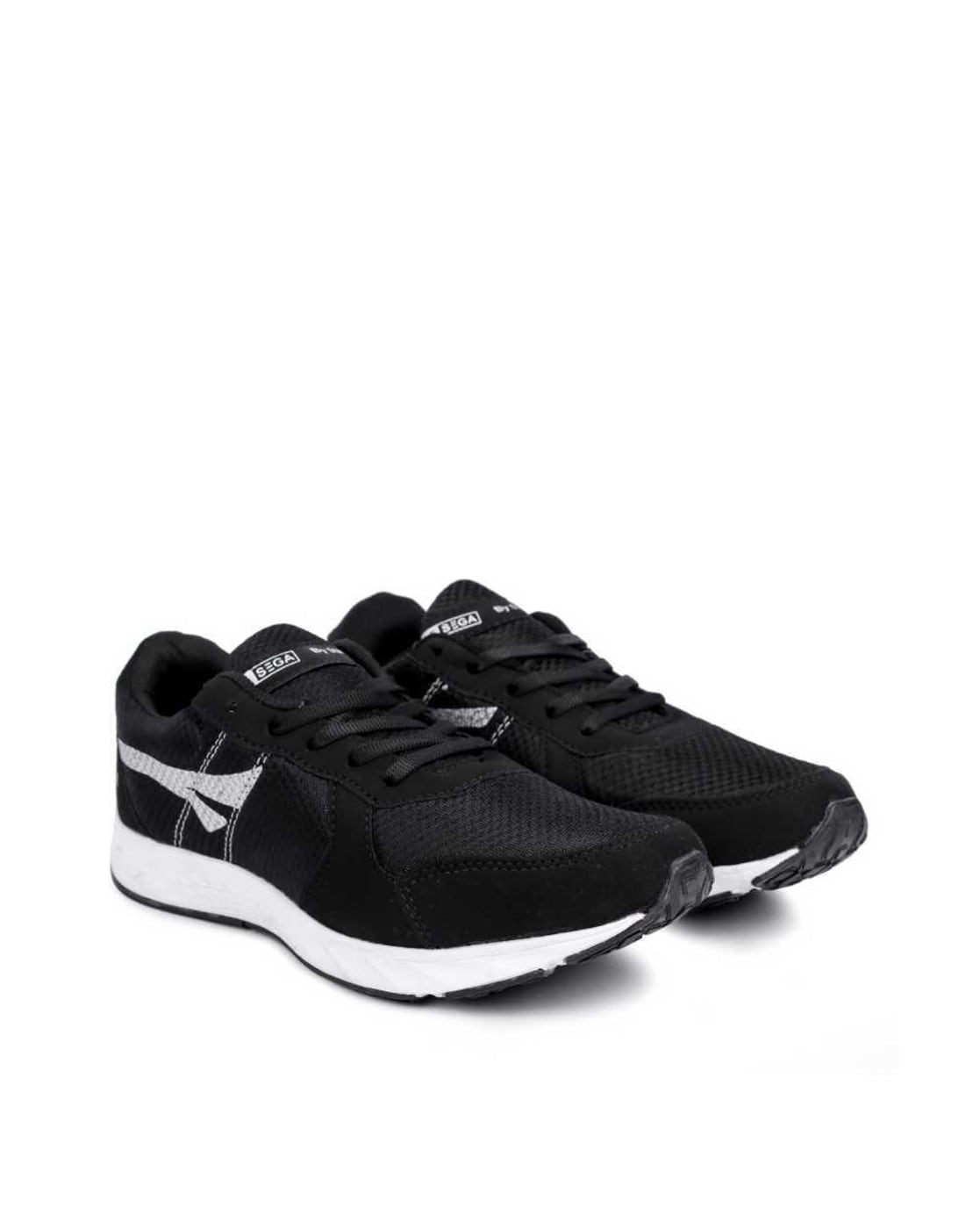 Sega black hot sale running shoes