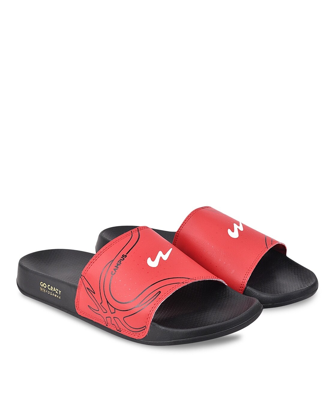 Men's Chicago Bulls Nike Red Benassi Solarsoft NBA Slides