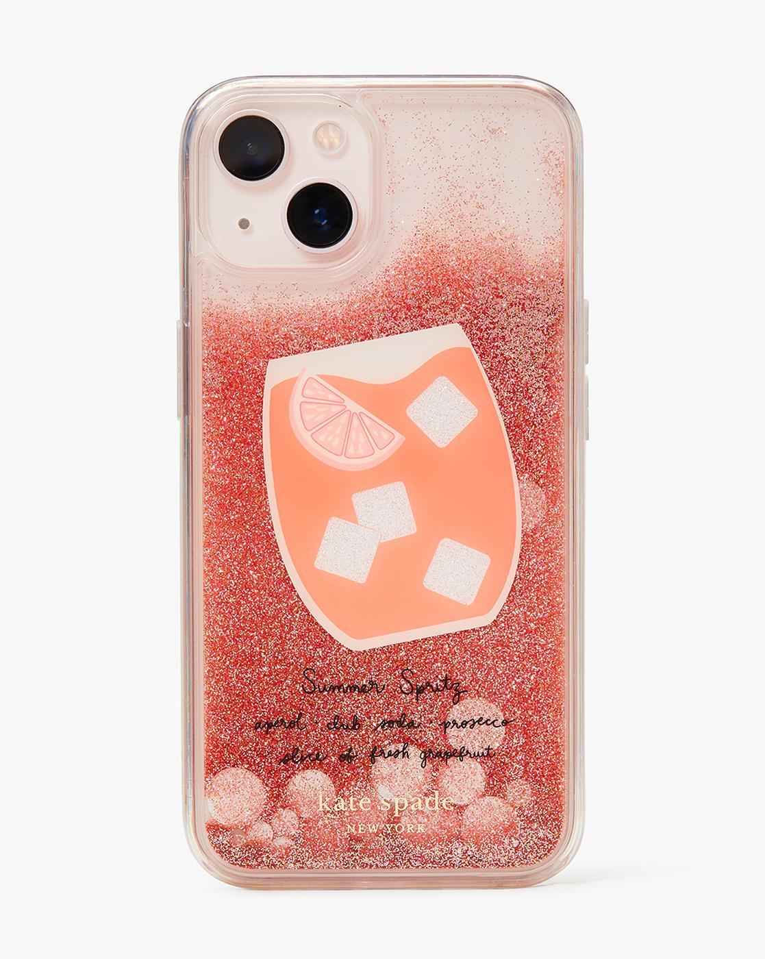 Atlanta Dream iPhone Glitter Case with Confetti Design