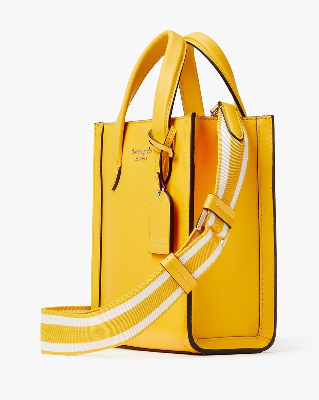 Kate Spade New York Suede Tote Bag - Yellow Totes, Handbags - WKA344917 |  The RealReal
