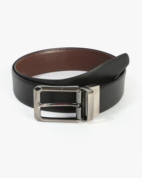 network Reversible Leather Belt-picture-26