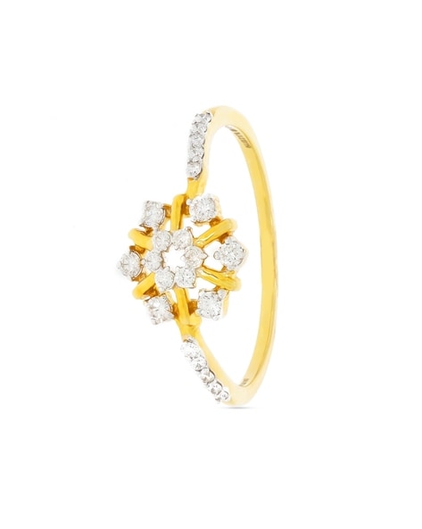 Diamond Jewellery: Buy Diamond Jewellery Online | Latest Designs by Tanishq  | Stunning diamond rings, Yellow gold diamond studs, Diamond finger ring