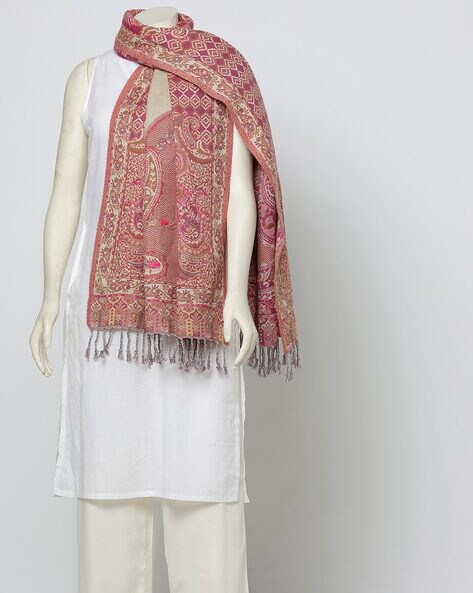 Paisley Woven Stole Price in India
