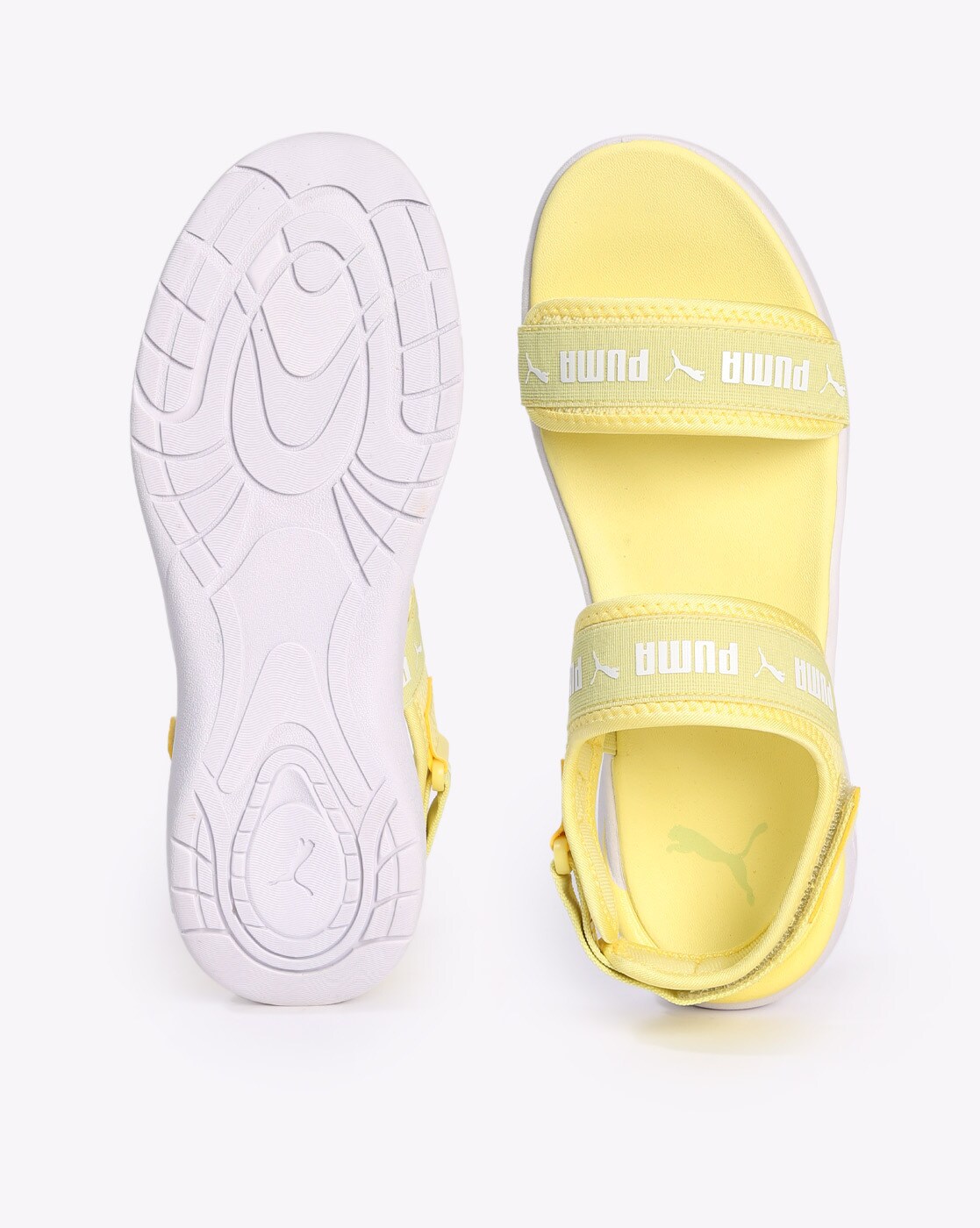 Buy Yellow Sports Sandals for Women by Puma Online Ajio