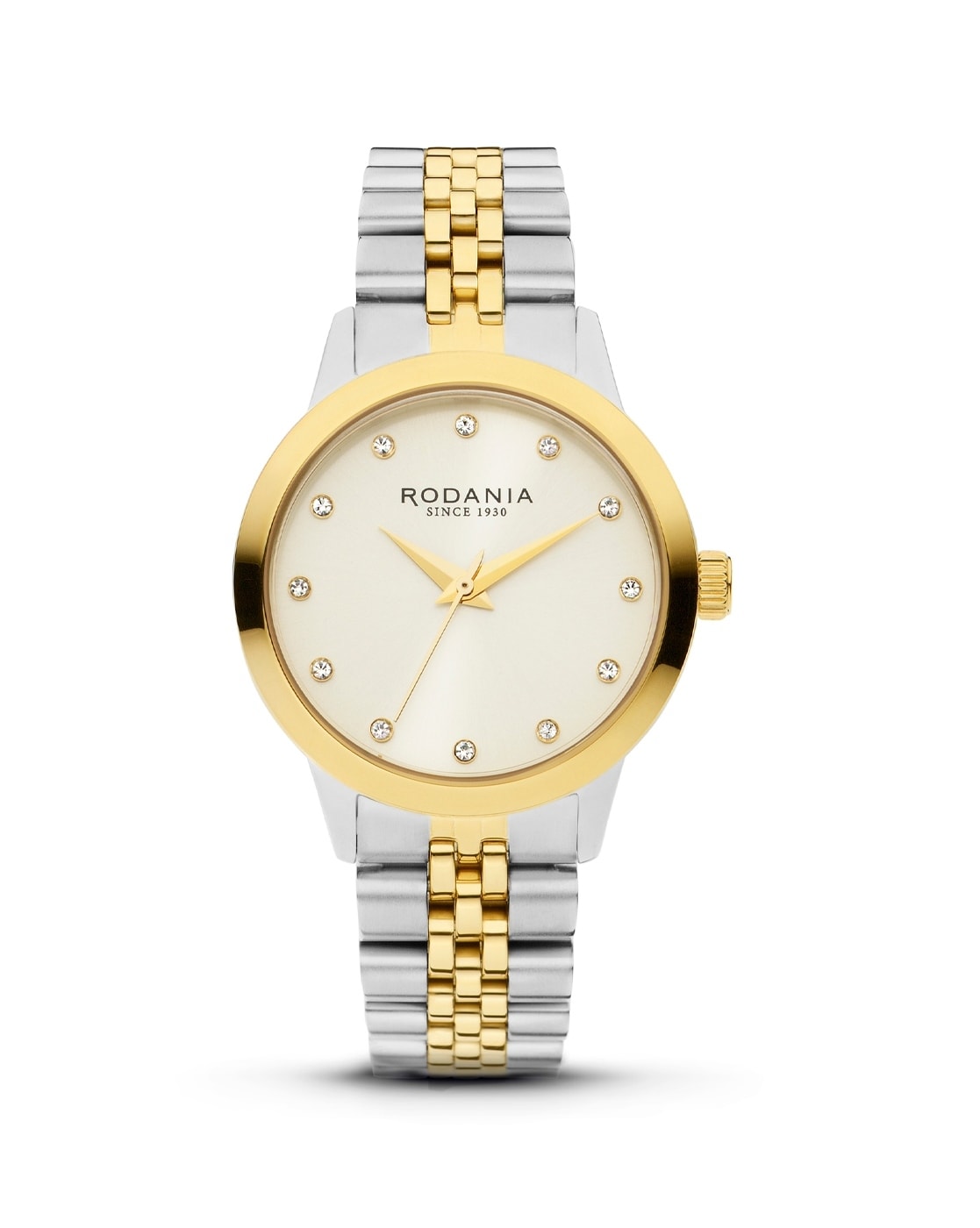 Rodania Montreux Ladies Yellow Gold Two Tone Watch 30mm : Amazon.de: Fashion