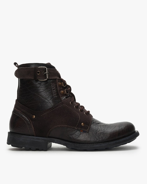 buckaroo biker boots