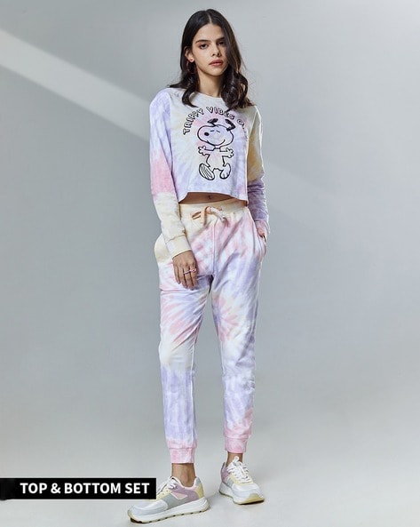 [Size S] The Souled Store Tie & Dye Loungewear Set