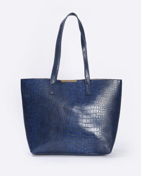 CAPRESE Reptilian Pattern Tote Bag