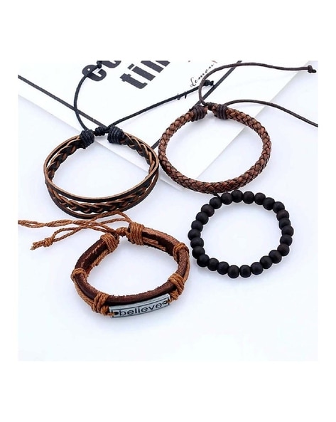 Best selling Bracelets Versatile Cool Bracelets Hand woven - Temu