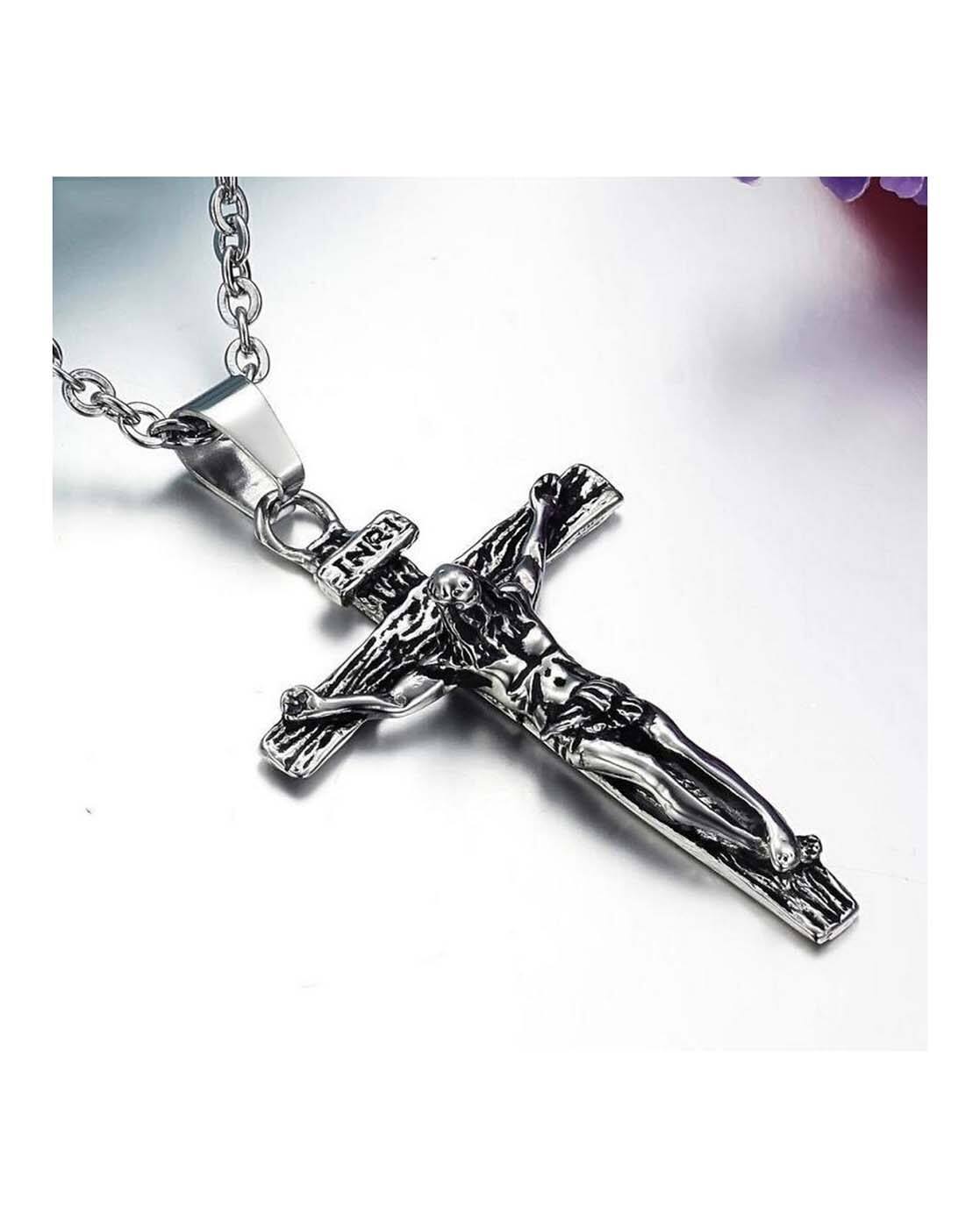 Buy Silver-Toned Chains for Men by 