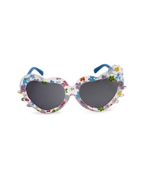 Buy PRETTY Silver Round Flower Sunglasses Online in India - Etsy