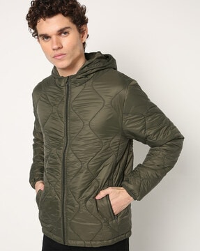 Lee cooper pocket store down parka mens