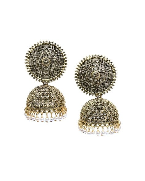 Afghan Tribal Kuchi Earrings | Vintage Earring | Antique Earrings –  Folkmarketgems