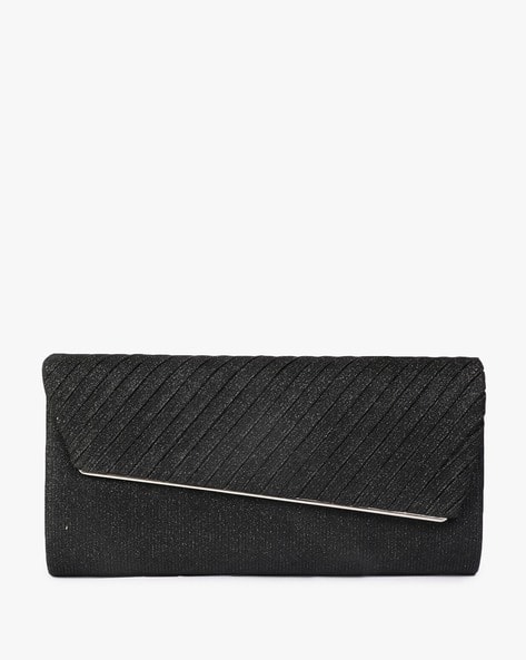 Striped Envelop Clutch