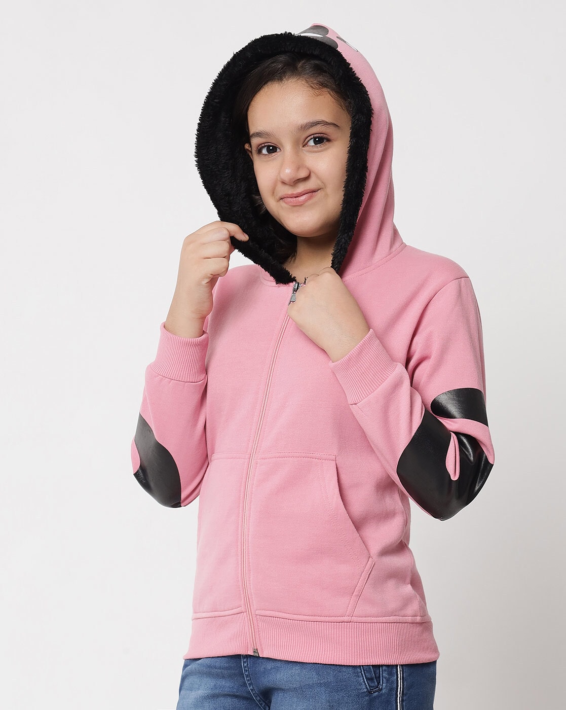 Buy Pink Jackets & Shrugs for Girls by NICK & JONES Online