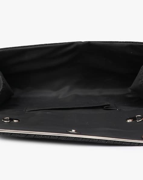 HI-ATTITUDE Striped Envelop Clutch
