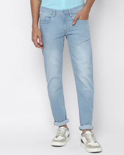 Allen Solly Lightly Washed Skinny Jeans