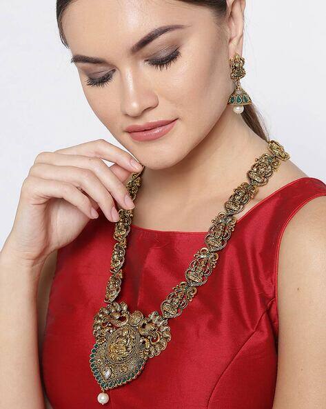 Buy Gold-Toned FashionJewellerySets for Women by ZAVERI PEARLS