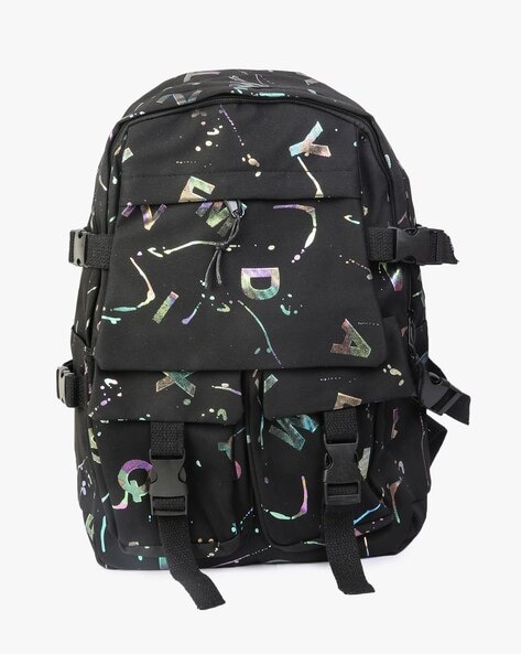 Typographic Print Everyday Backpack