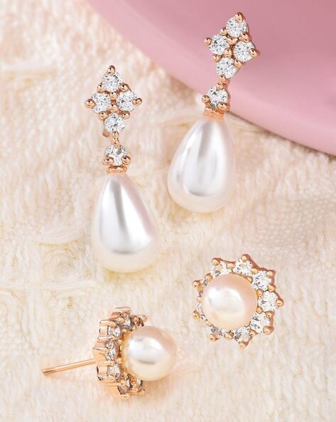 Zaveri Pearls Earrings - Buy Zaveri Pearls Earrings Online | Myntra