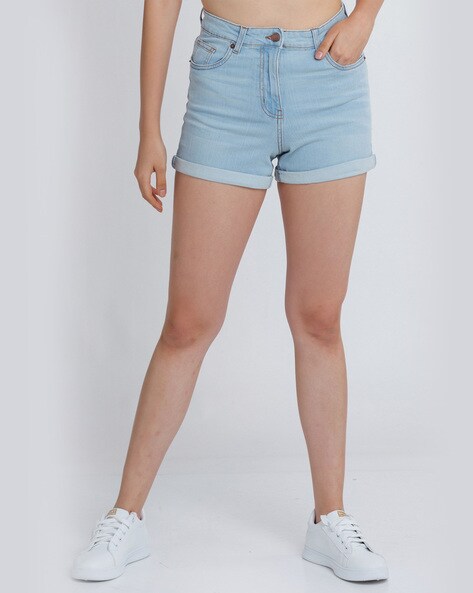 Buy Blue Shorts for Women by Zink London Online