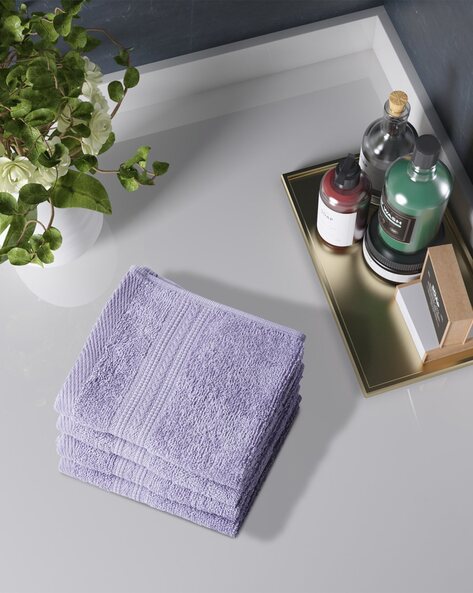 Lavender discount bathroom towels