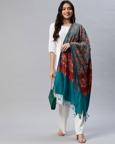Floral Printed Shawl Price in India