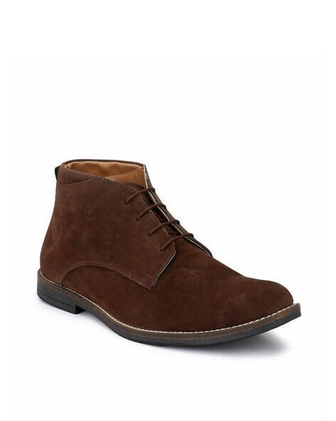 suede leather boots