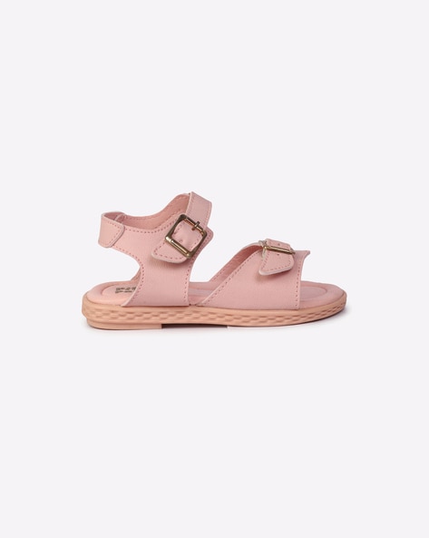 Beberlis Pink Glitter Sandal - Tassel Children Shoes