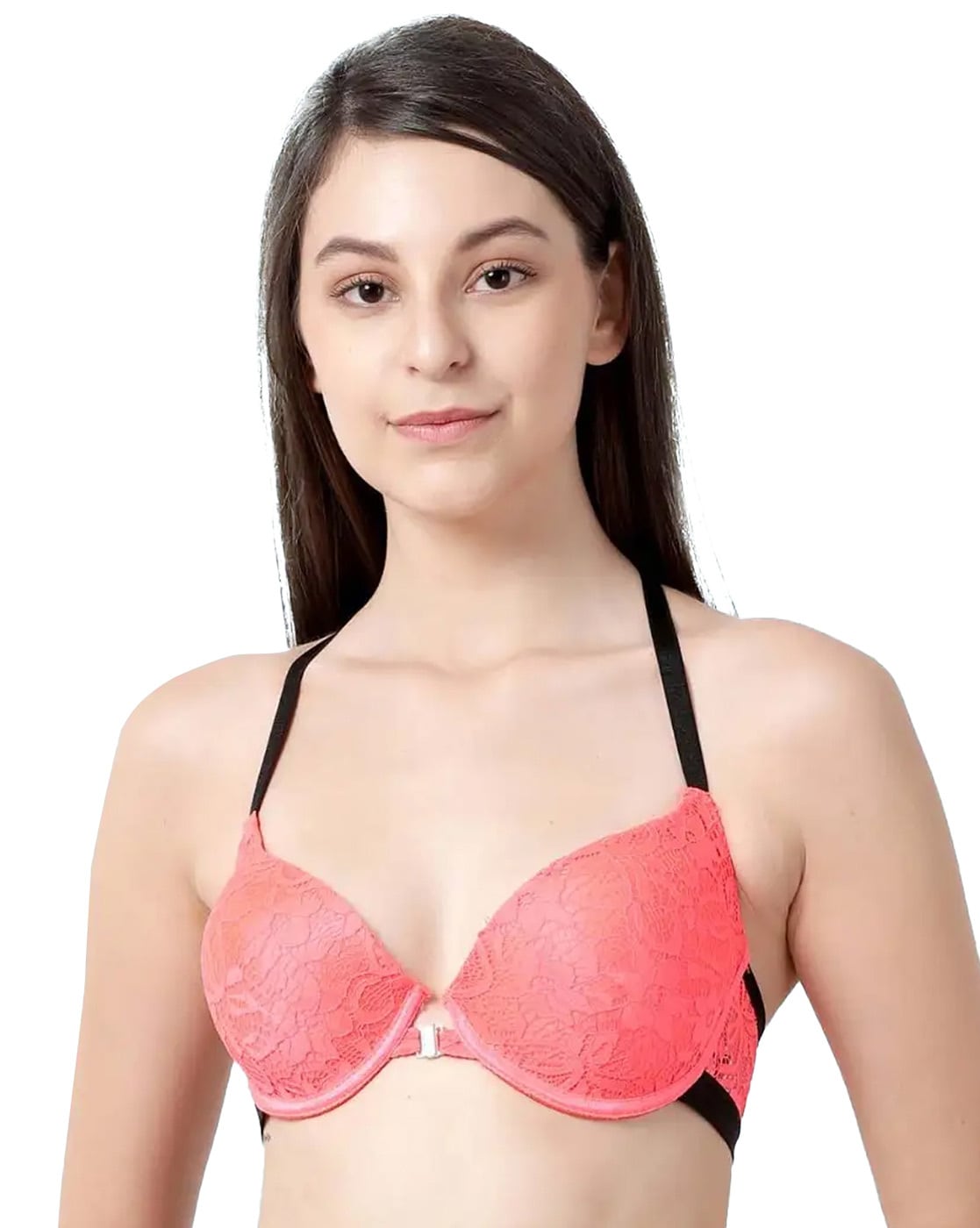 NYKD by Nykaa T-Shirt Bra with 3/4th Coverage | Underwired, Modal, Padded  with Back Closure, Regular Fit Comfort - NYB218