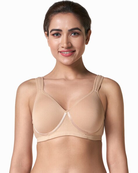 Buy Blossom Lightly Padded Cotton Bra at Redfynd