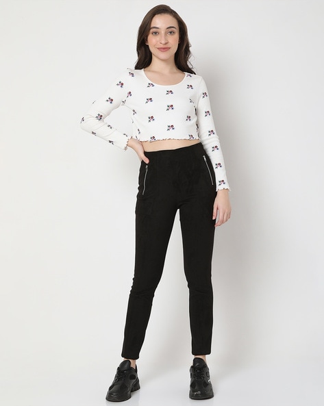 Buy Black Trousers & Pants for Women by Vero Moda Online