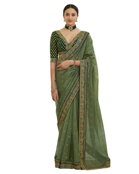 Embellished Georgette Saree