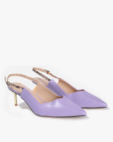 Charles & Keith - Pointed Toe Pumps Heels Lilac Wedding Shoes, Women's  Fashion, Footwear, Heels on Carousell