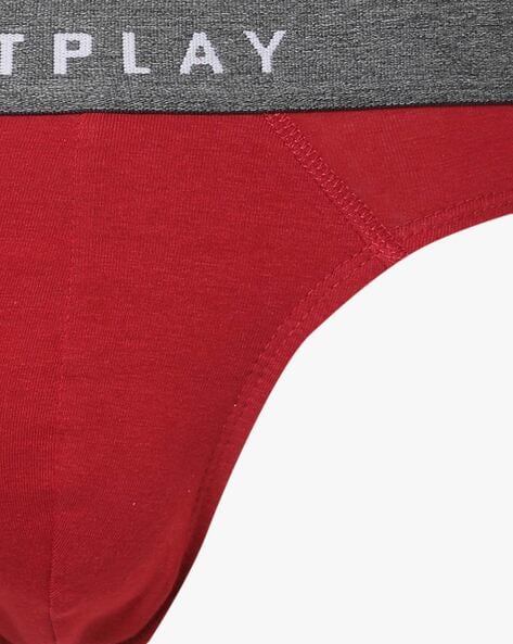 Buy Red Briefs for Men by NETPLAY Online