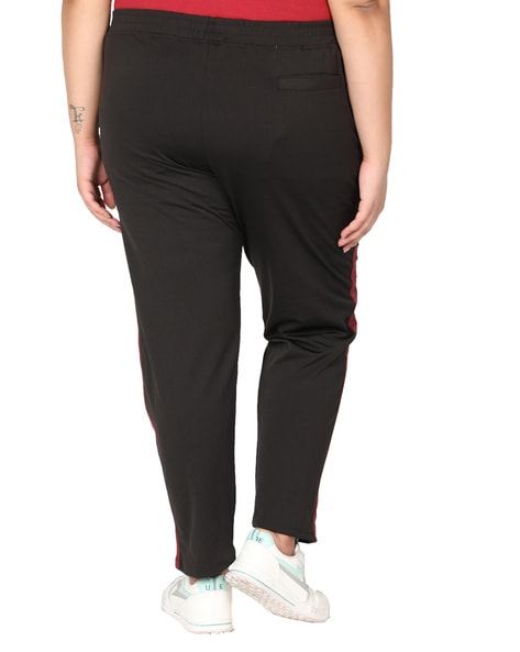 Buy Black Track Pants for Women by Chkokko Online