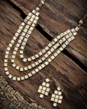 Gold costume jewellery sets cheap