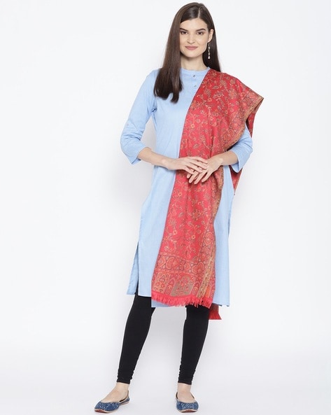 Floral Pattern Shawl Price in India