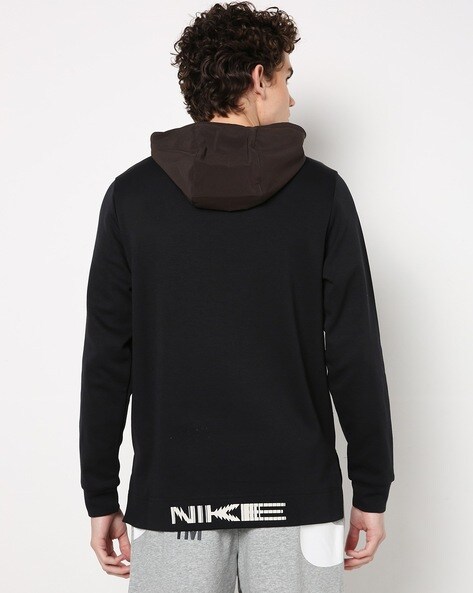 Buy Black Sweatshirt & Hoodies for Men by NIKE Online