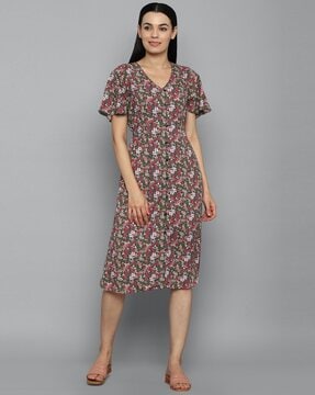 Buy Multicoloured Dresses for Women by ALLEN SOLLY Online Ajio