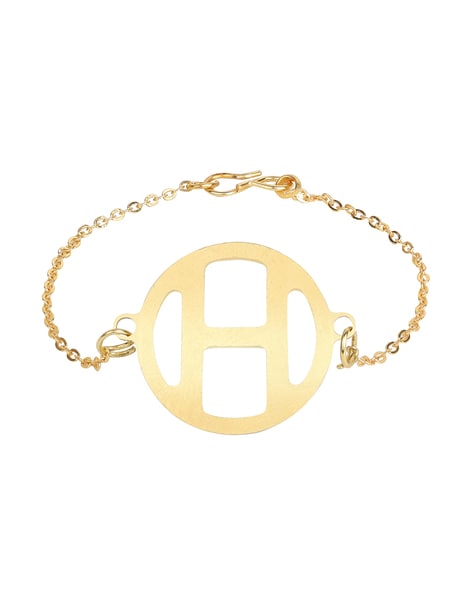 Buy Letter H Bracelet Online In India -  India