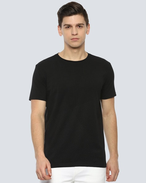 Buy Black Tshirts for Men by LOUIS PHILIPPE Online