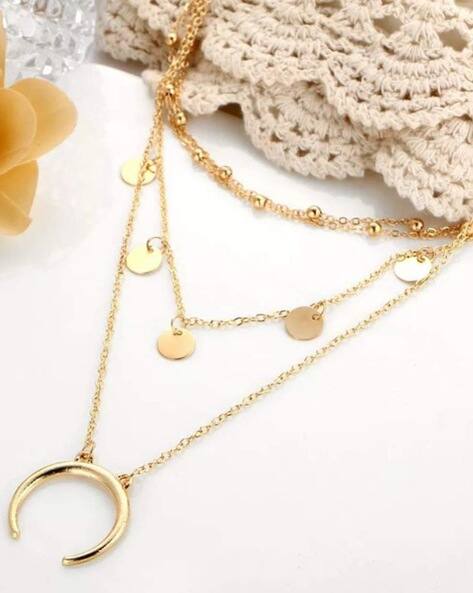 Youbella Gold-Toned Layered Necklace