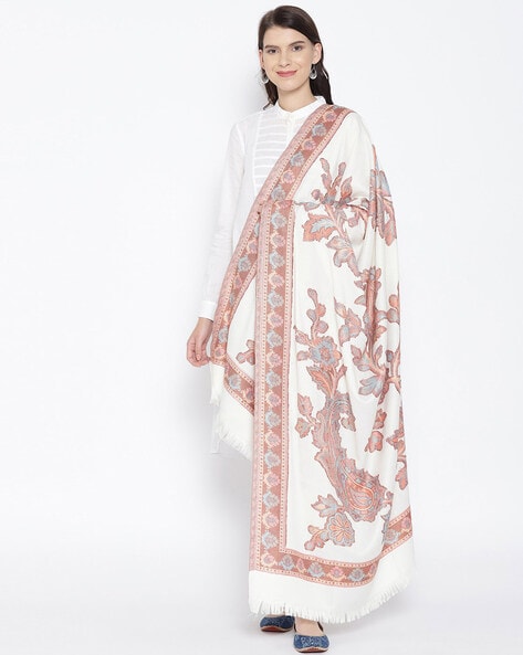 Floral Pattern Shawl Price in India